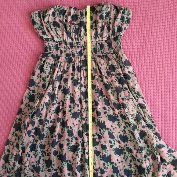 Urban Outfitters Kimchi Blue Floral Print Strapless Mini Dress - Picture 6 of 14